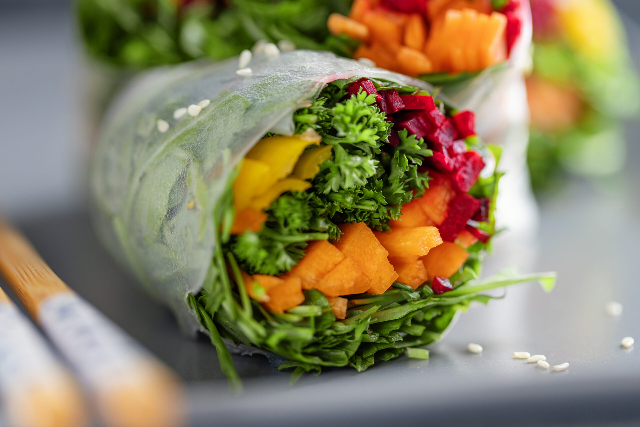 10-Minute Chickpea Salad Wrap